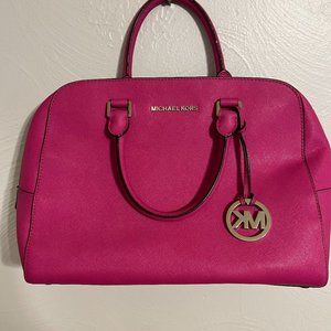 Michael Kors Saffiano satchel